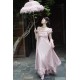 Faeries Daffodil Orecter Empire Waist One Piece(Reservation/2 Colours/2 Length Options/Full Payment Without Shipping)